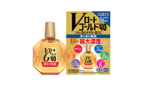 Eye Drops V Rohto Gold 40 20mL Refreshing Formula