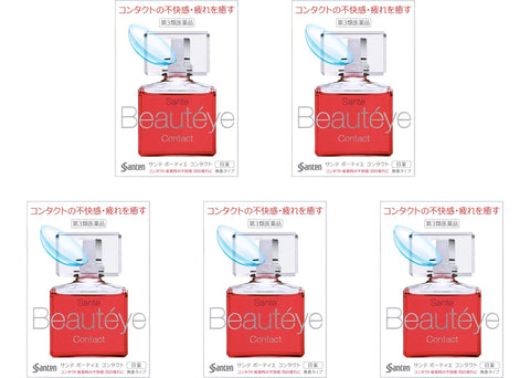 Santen SANTE Beautéye for Contact Lens 12ml 5Boxes