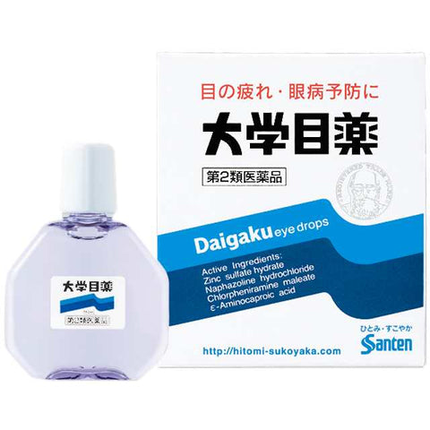Santen Daigaku eye drops soft Cooling Eye Drops