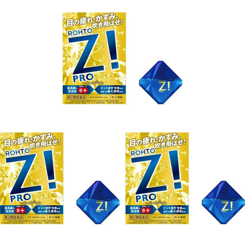 ROHTO Z ! PRO Super Cooling 12ml 3Boxes
