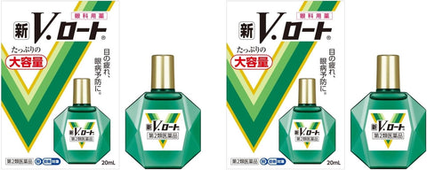 V. Rohto New version 20ml 2Boxes