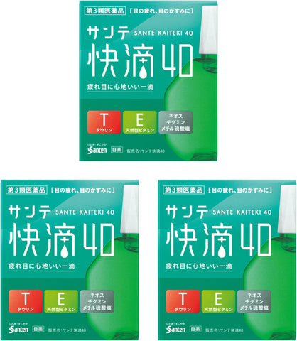 Sante comfortable 40 Eye drops 15ml 3Boxes