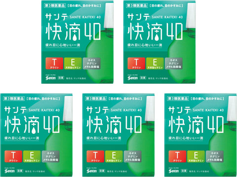 Sante comfortable 40 Eye drops 15ml 5Boxes