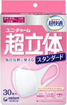 Unicharm Anti Pollen Bacteria Virus Comfy Regular Face Mask Size Various