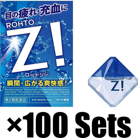 ROHTO Z ! Super Cooling Eye Drops 12ml 100Boxes