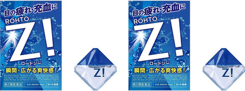 ROHTO Z ! Super Cooling Eye Drops 12ml 2Boxes