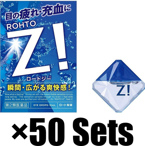 ROHTO Z ! Super Cooling Eye Drops 12ml 50Boxes