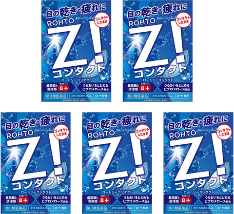ROHTO Z! for Contact Lens 12ml 5Boxes