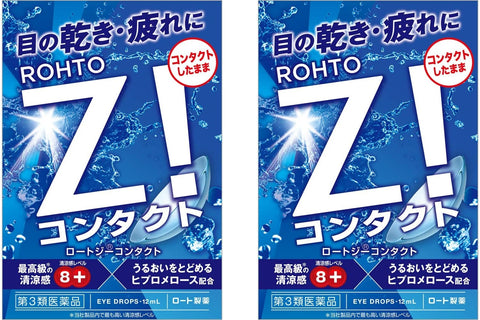 ROHTO Z! for Contact Lens 12ml 2Boxes