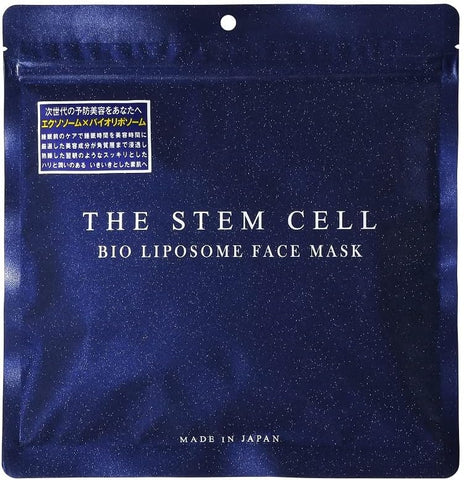 BIO LIPOSOME Face Mask Human Stem Cell FACE MASK 30 sheets