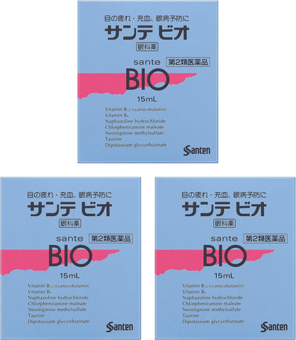 Santen Sante BIO 15ml 3Boxes