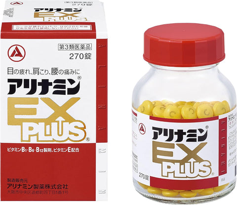 Alinamin EX Plus Eye fatigue, stiff shoulders, and lower back pain Various